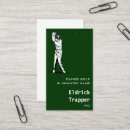 Suche nach für einen golfspieler visitenkarten Pro
