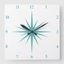 Recherche de starburst horloges Moyen siècle moderne