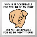 Suche nach dummköpfe poster Idiot