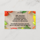 Suche nach vegetarier visitenkarten Veggie