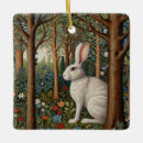 Recherche de lapin vintage ornements Rétro