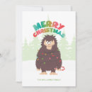 Recherche de squatch vœux cartes Yeti