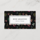 Recherche de fleurs bohème cartes visite Pour elle