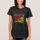 Recherche de mathématiciens tshirts Enseignant