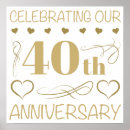 Suche nach 40 jahrestag poster 40 jahre ehe