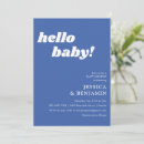 Recherche de bonjour bébé maternité invitations Minimaliste