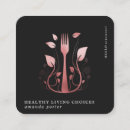 Recherche de fins gourmets cartes visite Santé