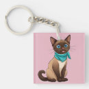 Suche nach siamesische katze schlüsselanhänger Hauskatze