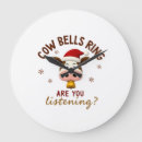 Recherche de vache drôle horloges Cow boy