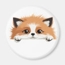 Recherche de renard drôle magnets Adorable