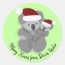 Suche nach koala weihnachten aufkleber Australisch