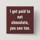 Recherche de pour manger badges Chocolat