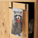 Suche nach raccoon geschirr tücher Wild