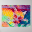 Recherche de chat tigré art Jaune