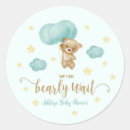 Suche nach baby shower favor aufkleber Teddybär