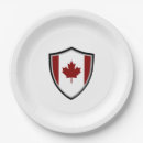 Recherche de canadien assiettes en papier Parti