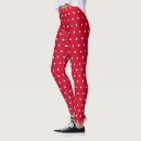 Recherche de noël leggings Rouge