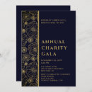 Recherche de fête de bleue noël invitations Bleu et or