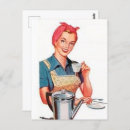 Recherche de café vintage cartes postales Dame