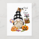 Recherche de gnomes cartes postales Citrouille