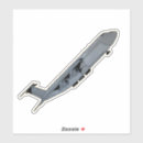 Recherche de cargo autocollants Avion