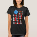 Recherche de funny bowling tshirts Drapeau