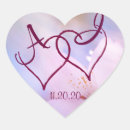 Suche nach zwei herzen aufkleber Elegant