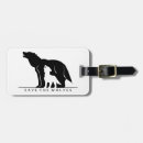 Recherche de loups bagages étiquettes Noir et blanc