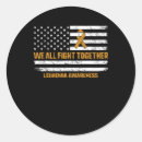 Recherche de leucémie autocollants Sensibilisation au cancer