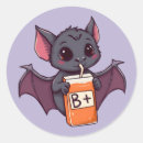 Recherche de vampire halloween autocollants Chauve souris vampire
