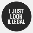 Recherche de illégal autocollants Mexicain