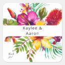 Recherche de plage mariage autocollants Floral