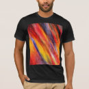Recherche de abstraites tshirts Multicolore