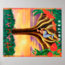Suche nach tropische bäume poster Vintag