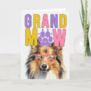 Recherche de shetland vœux cartes Chien mouton shetland