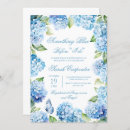 Recherche de hydrangea bridal shower invitations Bleu