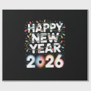 Recherche de bonne année papier cadeau 2026
