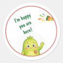 Recherche de petits monstres mignons autocollants Anniversaire