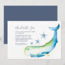 Recherche de whale anniversaire invitations Oceanian