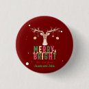 Recherche de joyeux lumineux badges Renne
