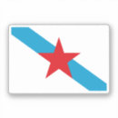 Recherche de la galice autocollants Drapeau