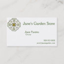 Recherche de vignes vertes cartes visite Floral