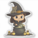 Suche nach cute witch aufkleber Für kinder