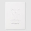 Recherche de votre nom invitations Minimaliste