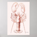 Recherche de homard posters Vintage