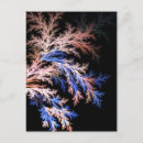 Recherche de fractale cartes postales Bleu