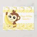Suche nach niedlicher affe postkarten Banane