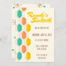 Recherche de mid century invitations Milieu du siècle