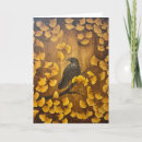 Recherche de ginkgo vœux cartes Feuilles