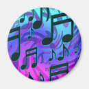 Recherche de musique classique magnets Notes musicales